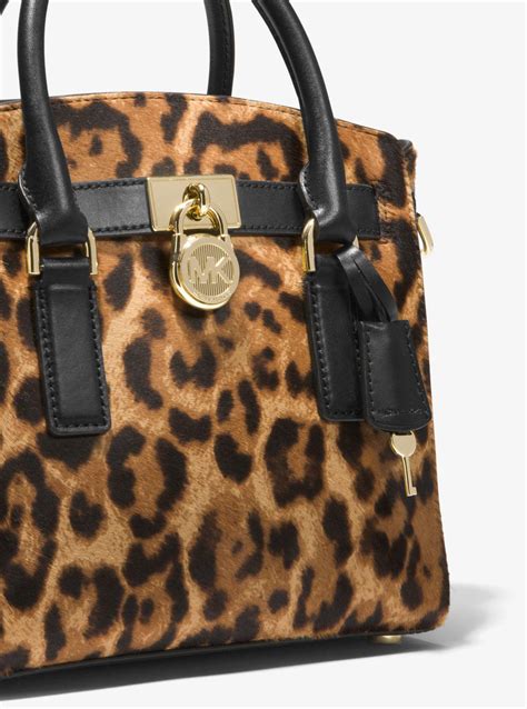 michael kors brooke leopard bag|michael kors calf hair bag.